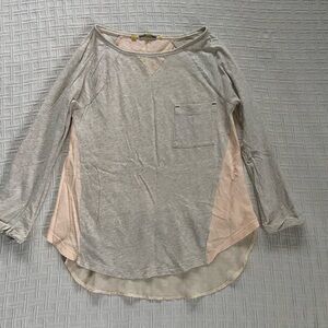 Anthropologie peach top.